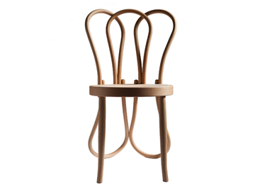 POST MUNDUS - Wooden chair by Wiener GTV Design - view 3